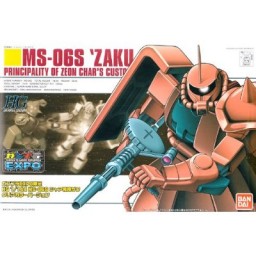 MS-06S Char Aznable's Zaku II Commander Type (Extra Finish), Kidou Senshi Gundam, Bandai, Model Kit, 1/144
